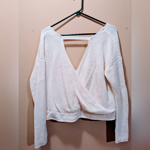 Moon and Madison wrap sweater - Picture 3 of 3